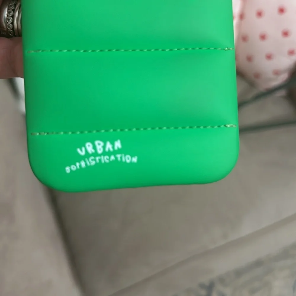 EUC green puffer 12 pro max iPhone cover urban sophistication